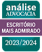 Ranking análise advocacia 2023 / 2024 escritorio mais admirado